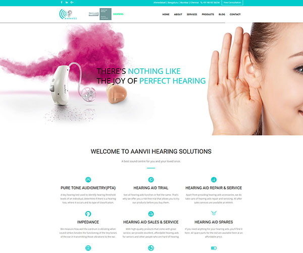 PORTFOLIO / AANVII HEARING SOLUTIONS