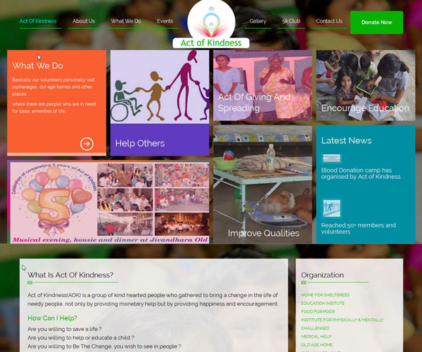 PORTFOLIO / ACT OF KINDNESS