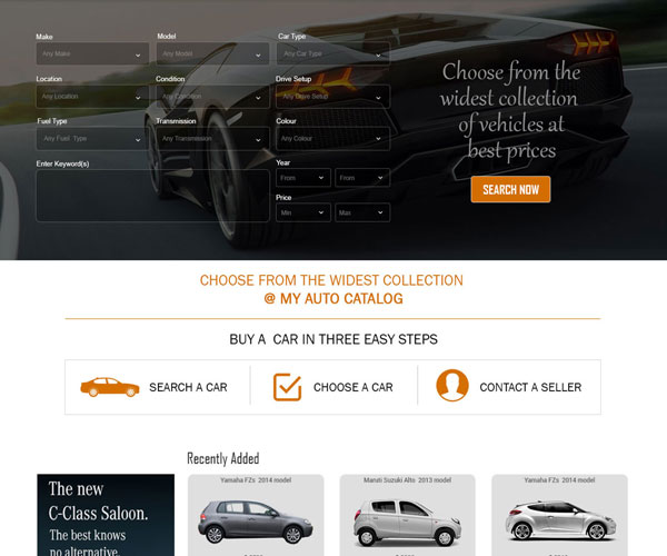 PORTFOLIO / MY AUTO CATALOG