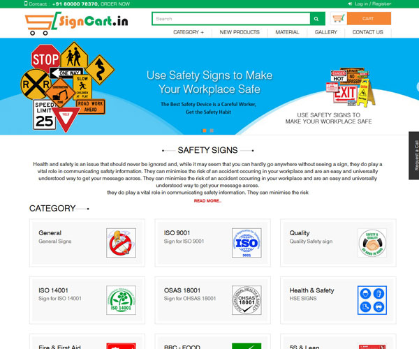 PORTFOLIO / SIGN CART